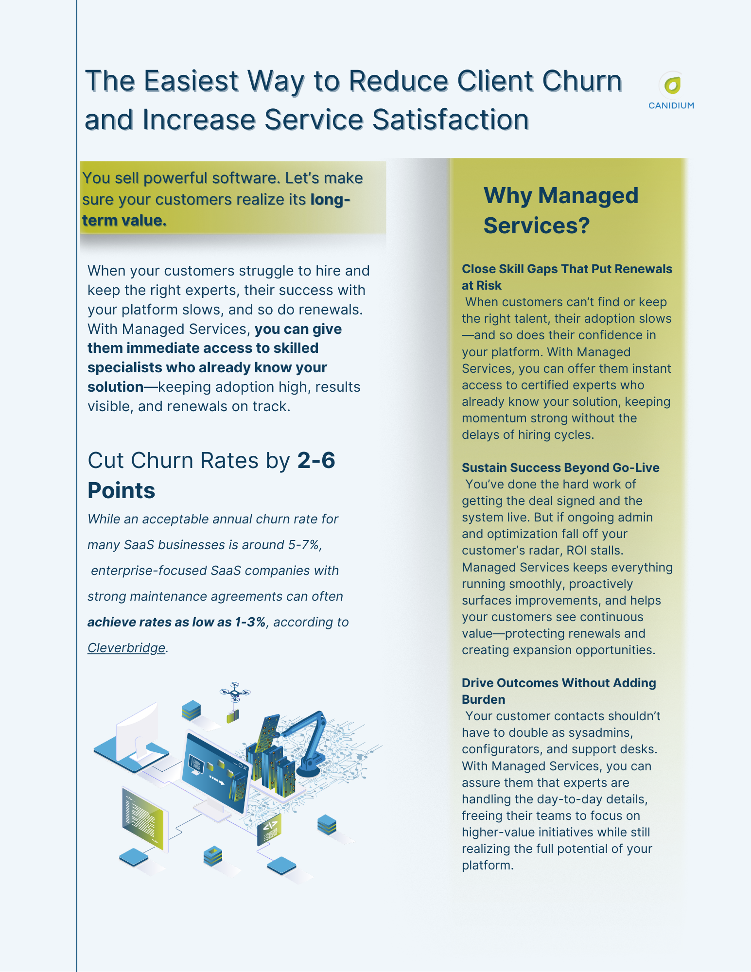 The Easiest Way to Reduce Client Churn and Increase Service Satisfaction