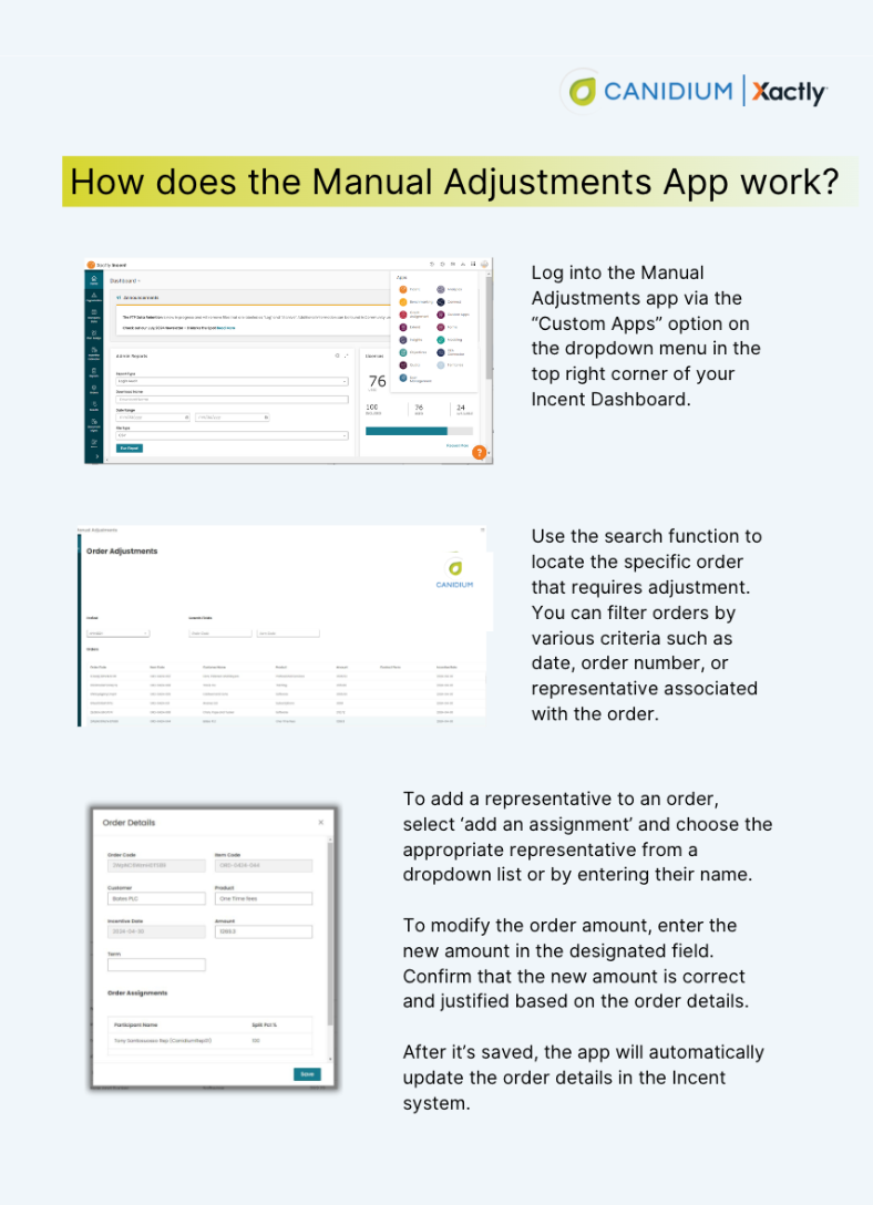 Canidium’s 3 New Xactly Extend Custom Apps