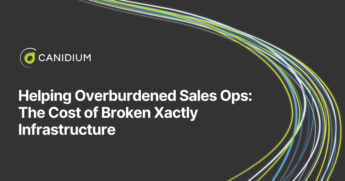 Read Helping Overburdened Sales Ops: The Cost of Broken Xactly Infrastructure
