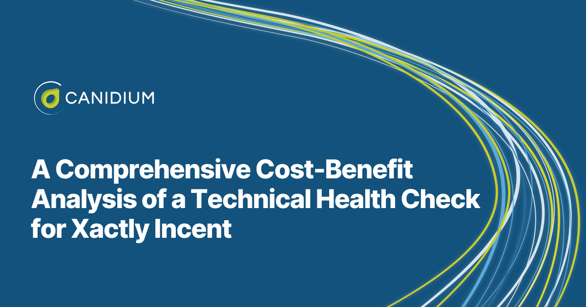 Read A Comprehensive Cost-Benefit Analysis of a Technical Health Check for Xactly Incent