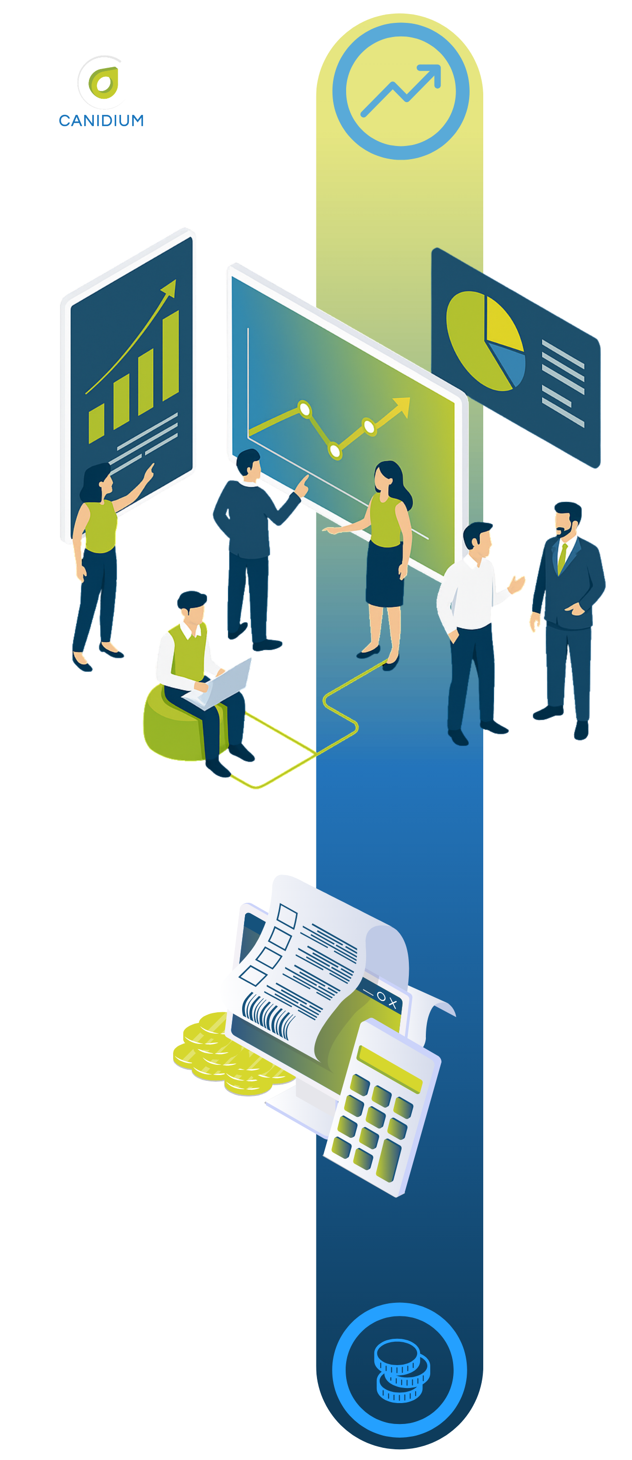 Sales performance management team reviews commissions process
