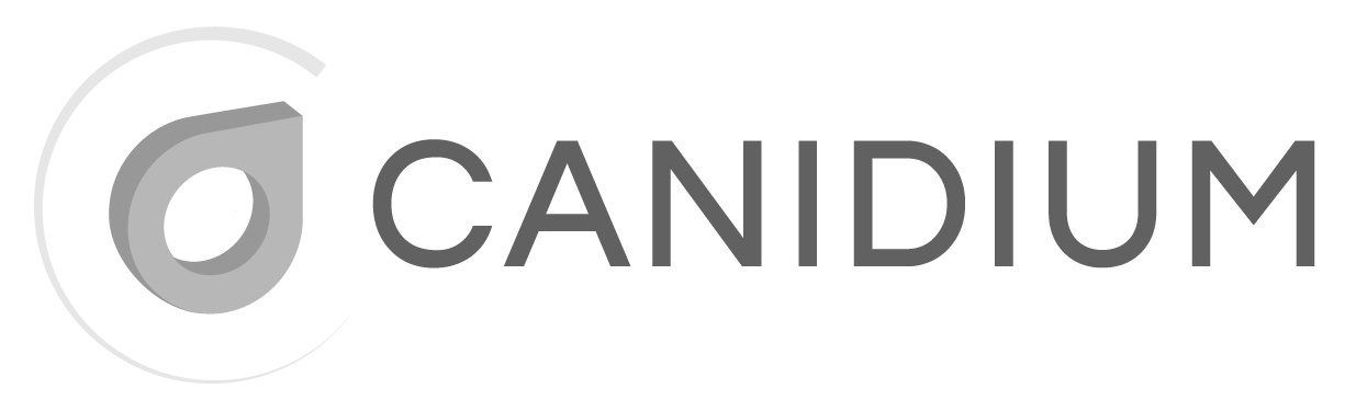 canidium-logo-horizontal-gray